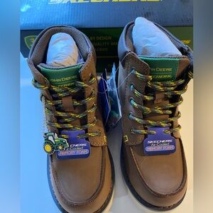 Skechers John Deere Bowland Rugged Trail Boy's Boots, Size: 13 NIB
